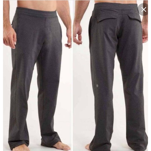 lululemon athletica Other - Lululemon Kung Fu Tech Knit Athletic Casual Drawstring Sweatpants Mens  Gray XL